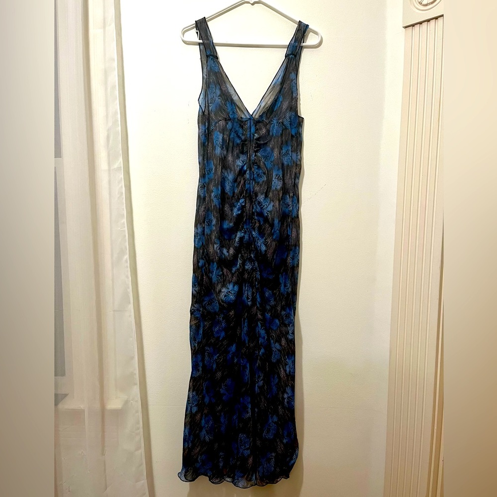 Free People maxi slip floral dress